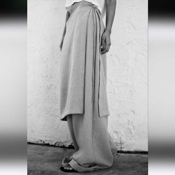 NWT Zara Sarong Pants, Size S - Picture 6 of 11